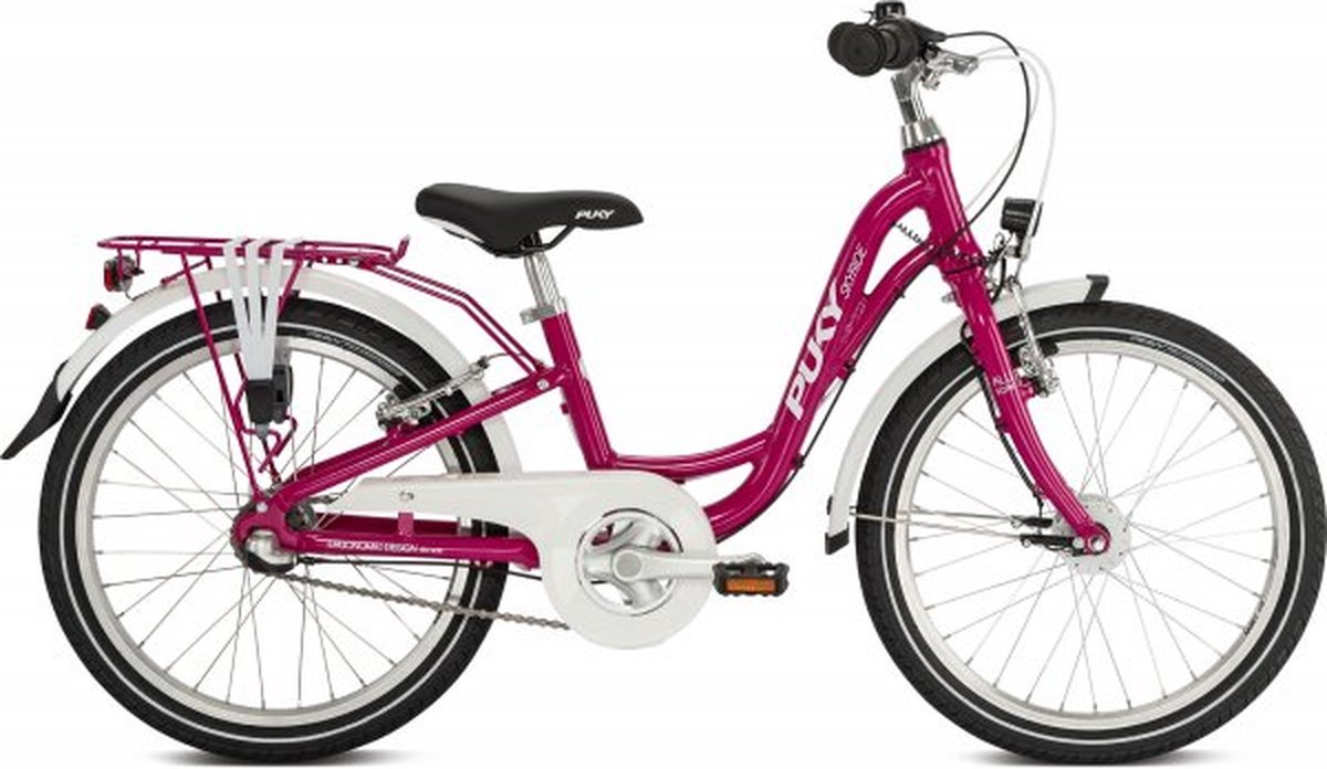 puky skyride classic kinderfiets 20 inch 3 versnellingen berry