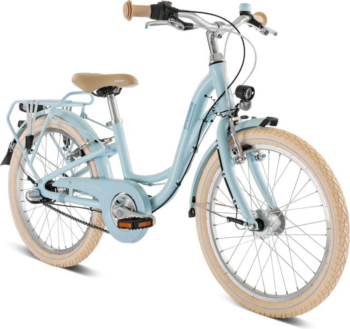 Puky Skyride M20 - Kinderfiets - 20 inch - 3 versnellingen - Retro blauw Kinderfiets kopen online