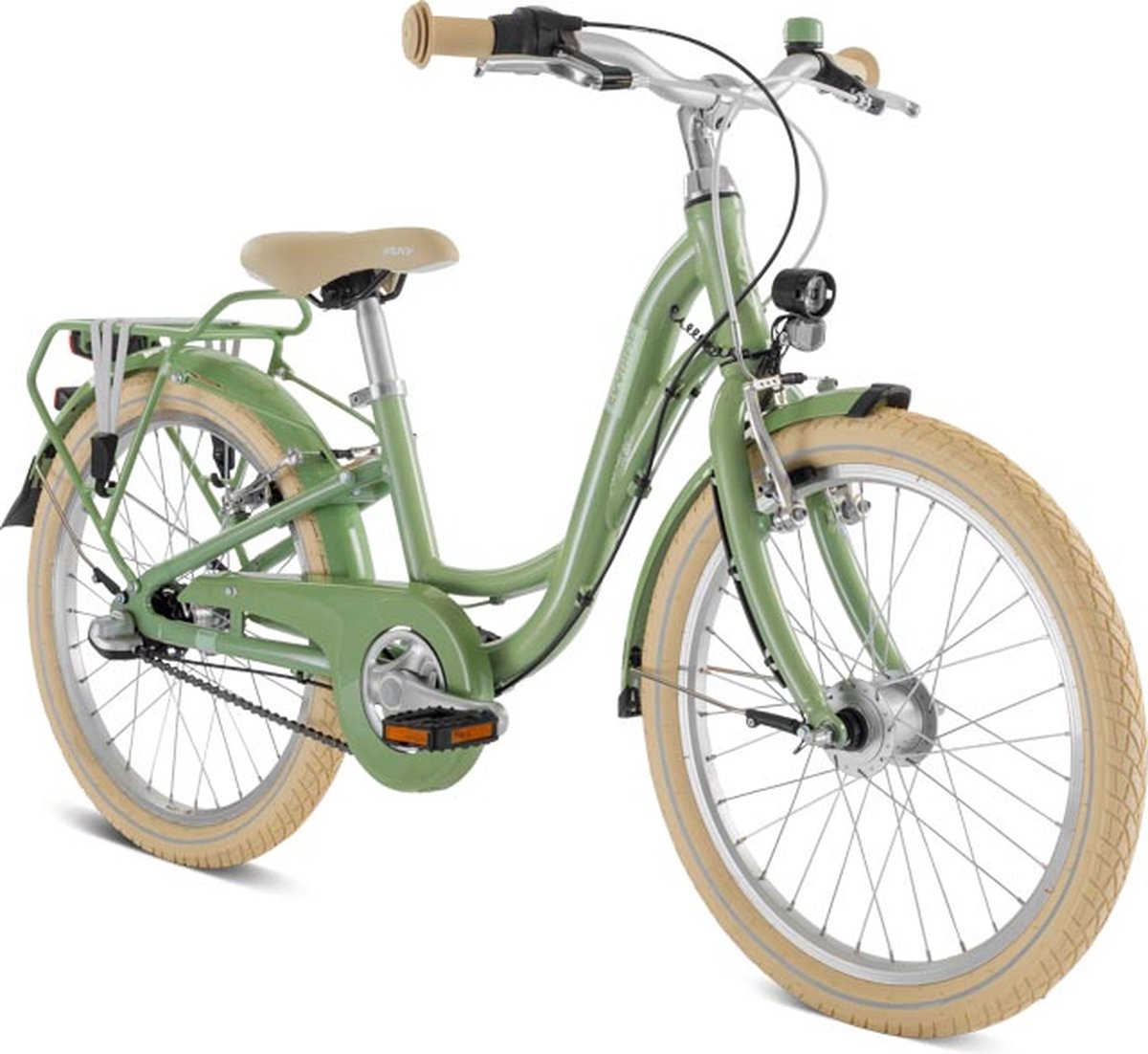 Puky Skyride M20 - Kinderfiets - 20 inch - 3 versnellingen - Retro Groen Kinderfiets kopen online