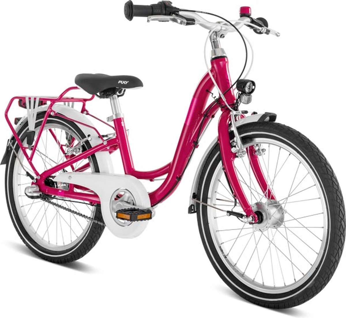 puky skyride m20 kinderfiets 20 inch 3 versnellingen rood paars