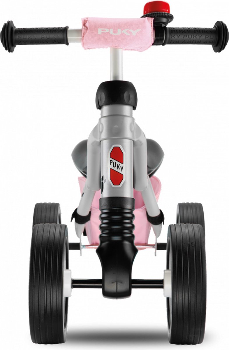PUKY WUTSCH LOOPFIETS VOOR KINDEREN VANAF 1,5 JAAR IN ZILVER EN ROZE Kinderfiets kopen online