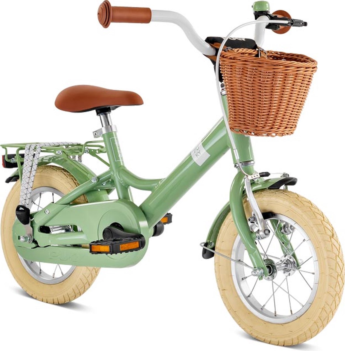 Puky Youke Classic - Kinderfiets - 12 inch - incl. stuurmand - Retro groen - vanaf 3 jaar Kinderfiets kopen online