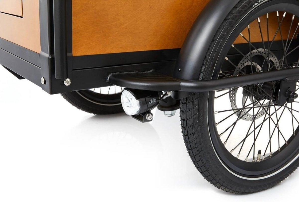 QIVELO CRUISE LUXE E-BAKFIETS MAT BLACK BROWN Fiets (elektrisch) kopen online