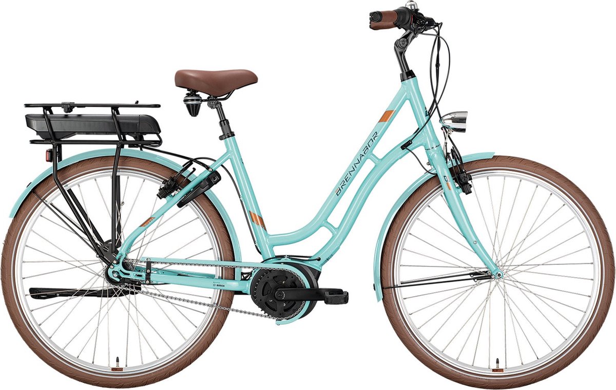 R20-E Nostalgie sweet blue / copper 51 cm. Fiets (elektrisch) kopen online