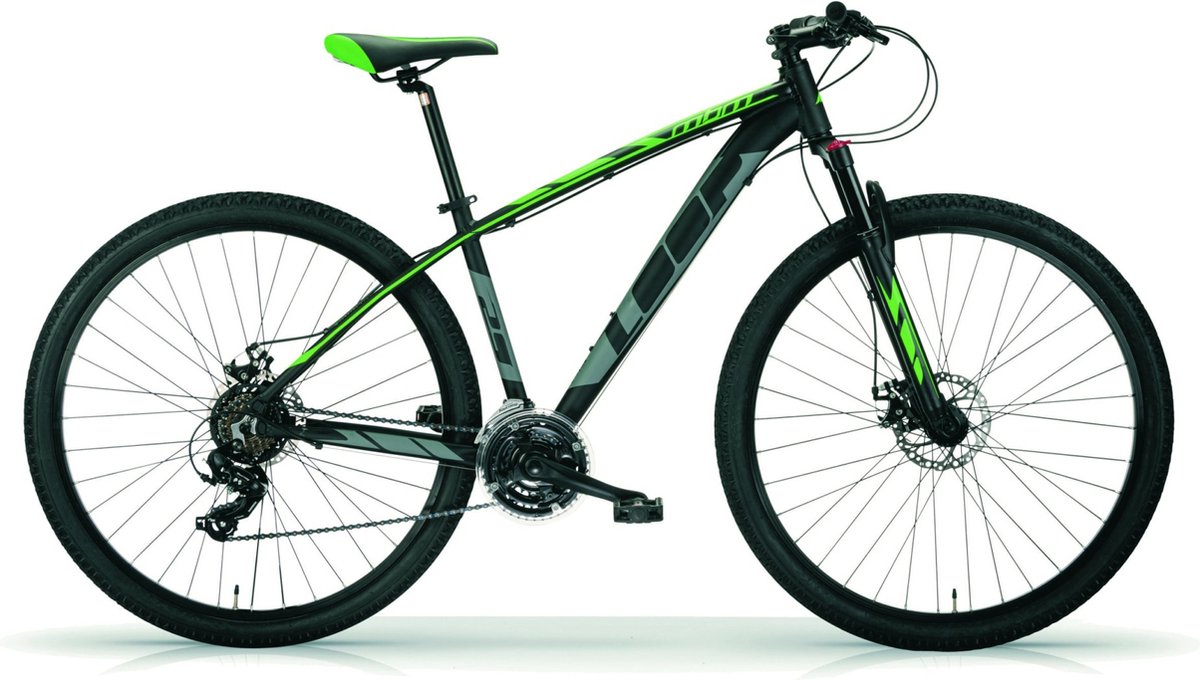 racefiets brutal met 21 versnellingen herenfiets stadsfiets 29 inch framemaat 43 cm v brakes grijs groen