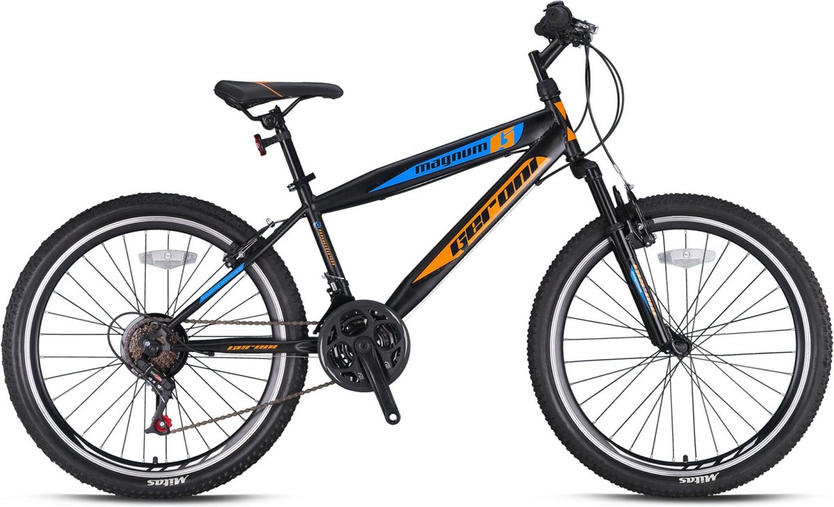 racefiets rapdio kinderfiets met 21 versnellingen 27 5 inch jongens framemaat 41cm zwart