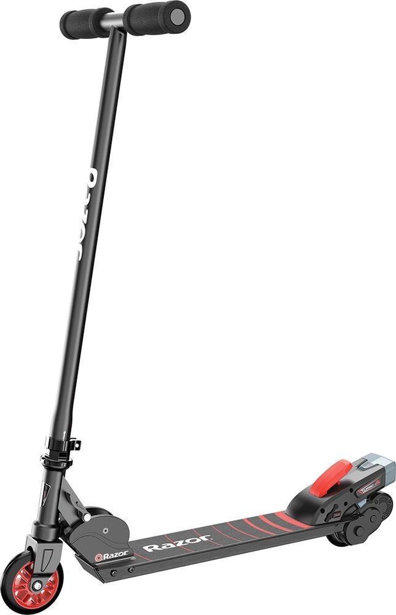 razor turbo a zwart black label elektrische step