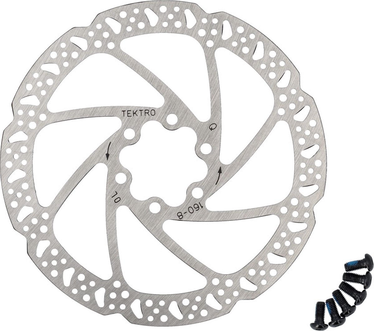 remd tekt schijf tr160 8 160mm m bouten zilver