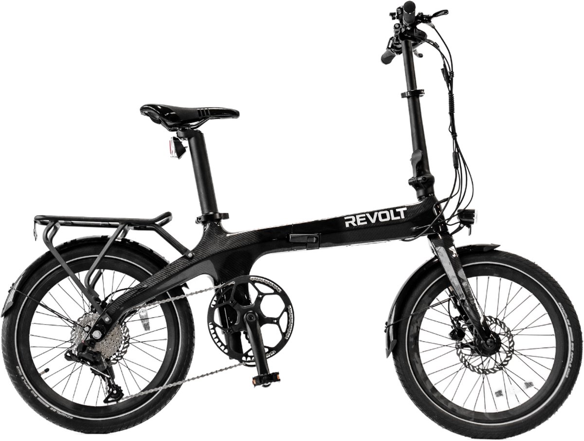 revolt carbon fiber regular vouwbare e bike lichtgewicht