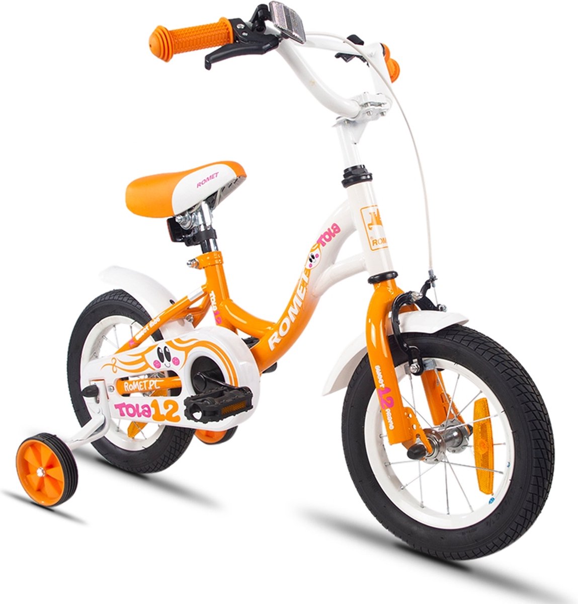 Romet Tola Oranje/Wit Kinderfiets kopen online
