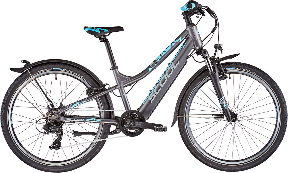 s cool e trox bafang 24 7 s kinderen grijs