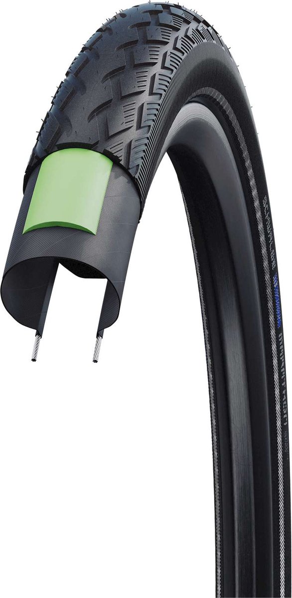 schwalbe hs620 700c x 23 stijve racefietsband zilver 700c x 23
