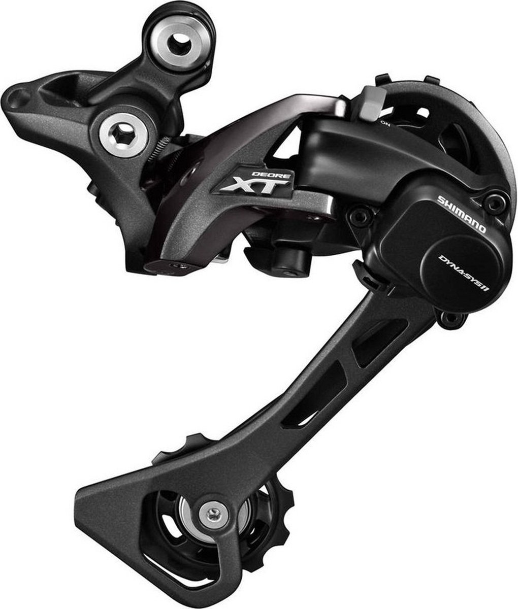 shimano deore xt rd m8000 mtb achterderailleur 11 speed zwart uitvoering lange kooi