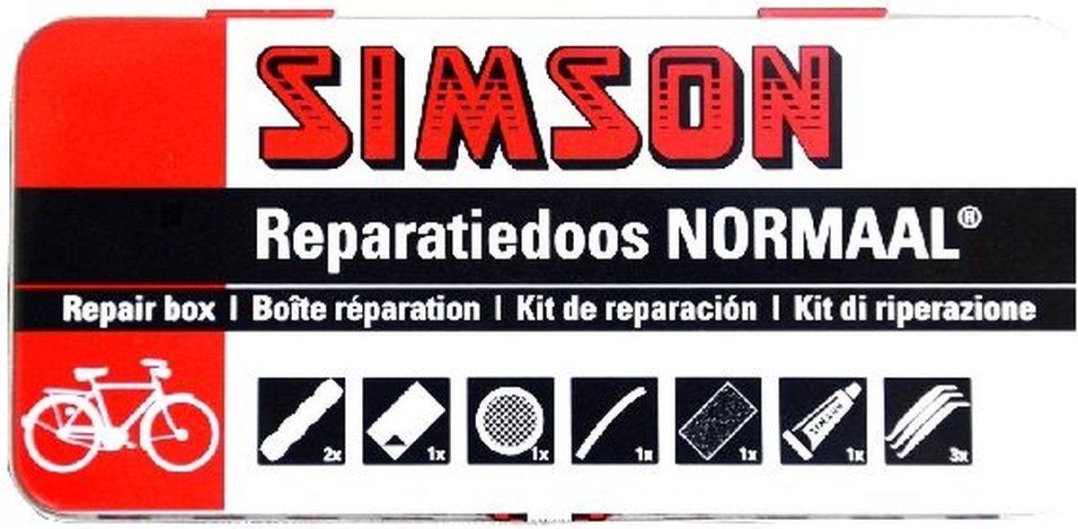 simson reparatieset voor de fiets