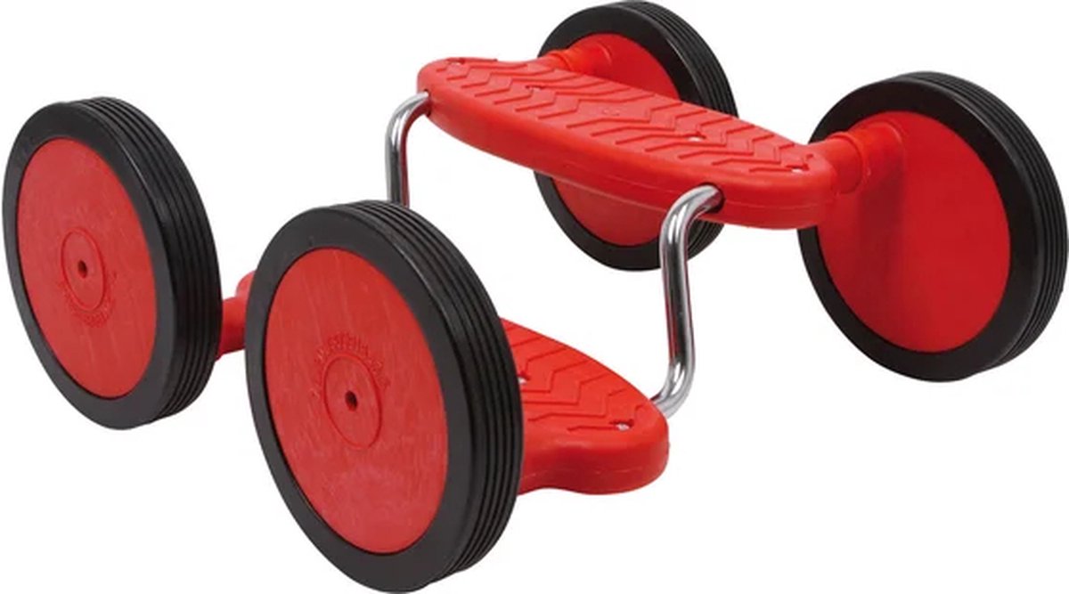 small foot pedaalscooter rotini rood