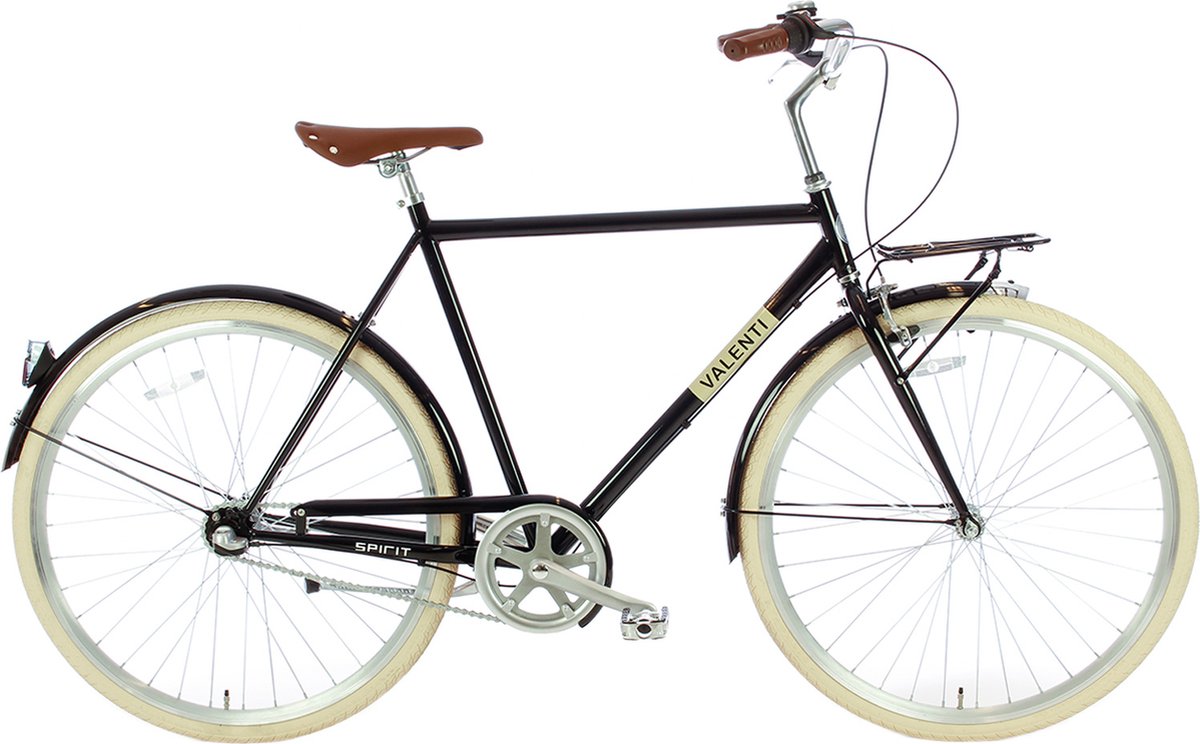 Spirit Valenti N3 Herenfiets 28 inch Zwart 58 cm Fiets kopen online