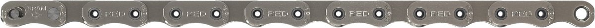 sram pc red kettingslot 12 speed incl powerlock zilver uitvoering 114 schakels