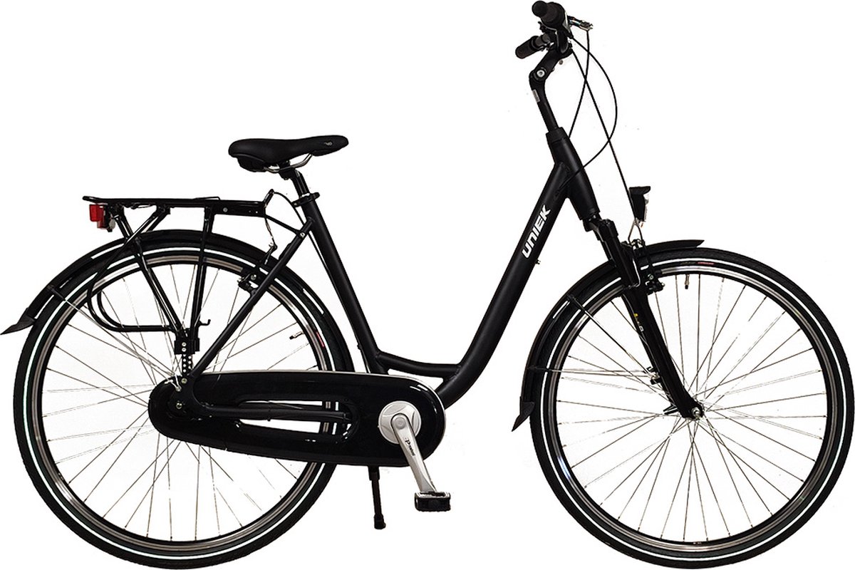 Stadsfiets Uniek Padova 28 Dames N7 53cm Zwart Fiets kopen online