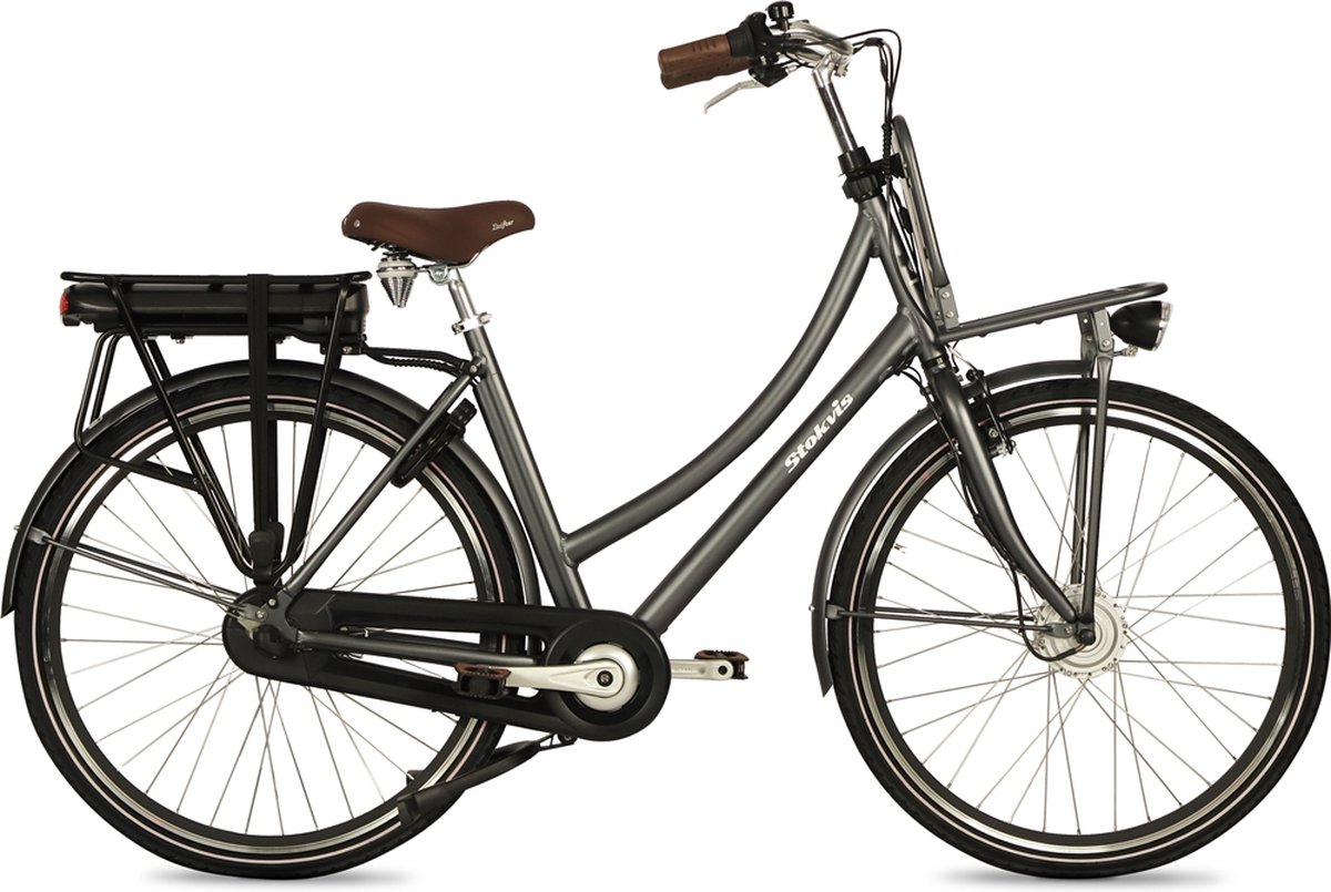 Stokvis E-Transporter N3 594 Wh Coal Grey Fiets (elektrisch) kopen online