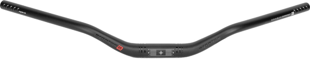 stuur ergotec riser bar 50 comfort 31 8x720 zwart