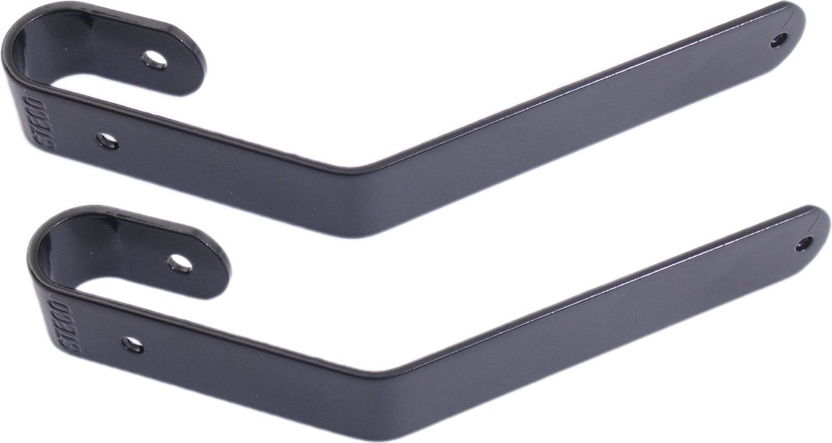 stuurbeugelset steco comfort glans zwart