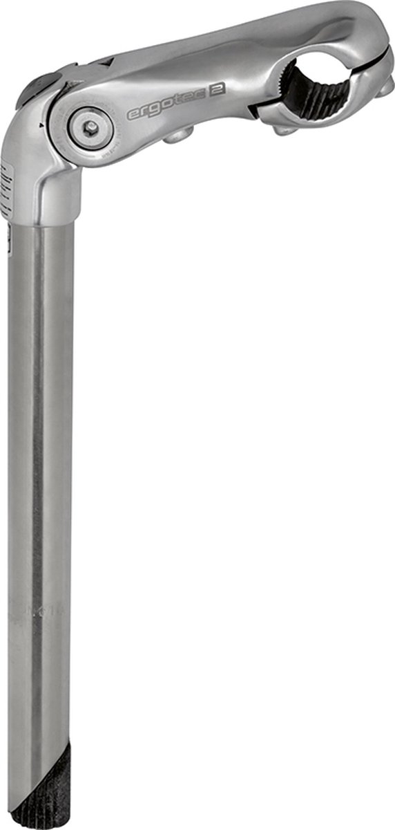stuurpen ergotec kobra verstelbaar rvs 25 4 300x90 25 4 mm zilver