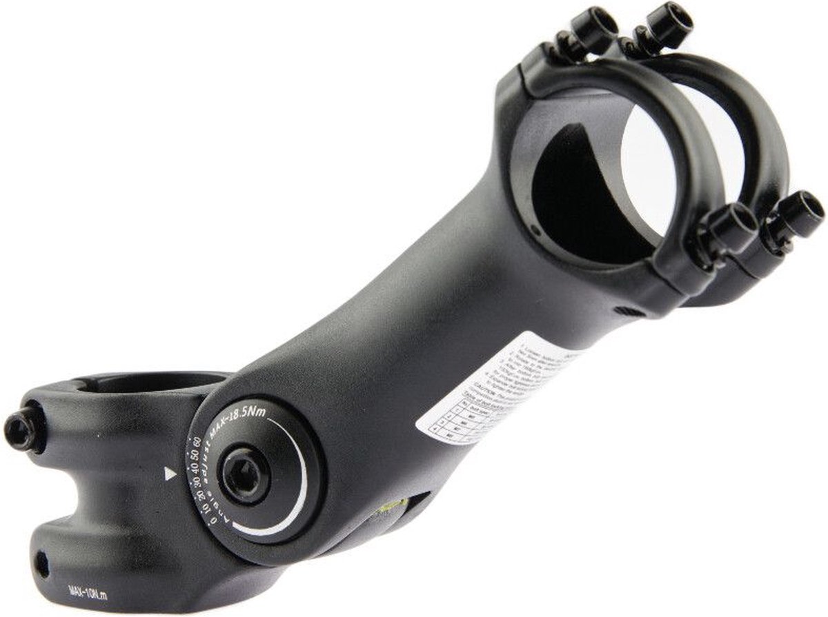 stuurpen primax e enschede extensie 125mm balhoofdbuismaat 28 6mm klem diameter 31 8mm zwart