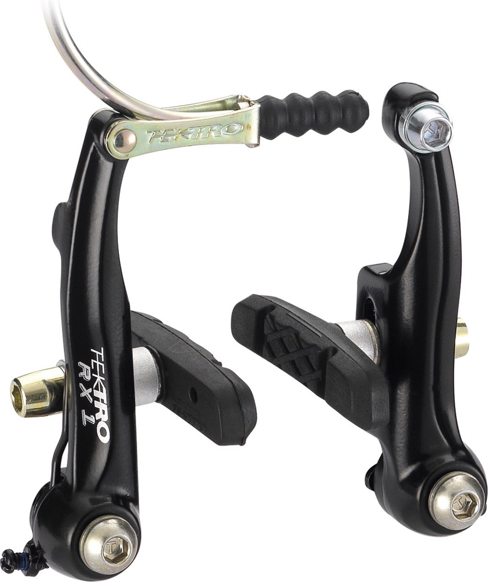 tektro v brake rx1 0 mini met remblok 63mm 85mm zwart