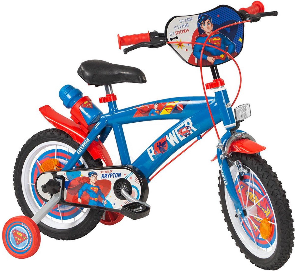 toimsa bikes superman 14 fiets blue