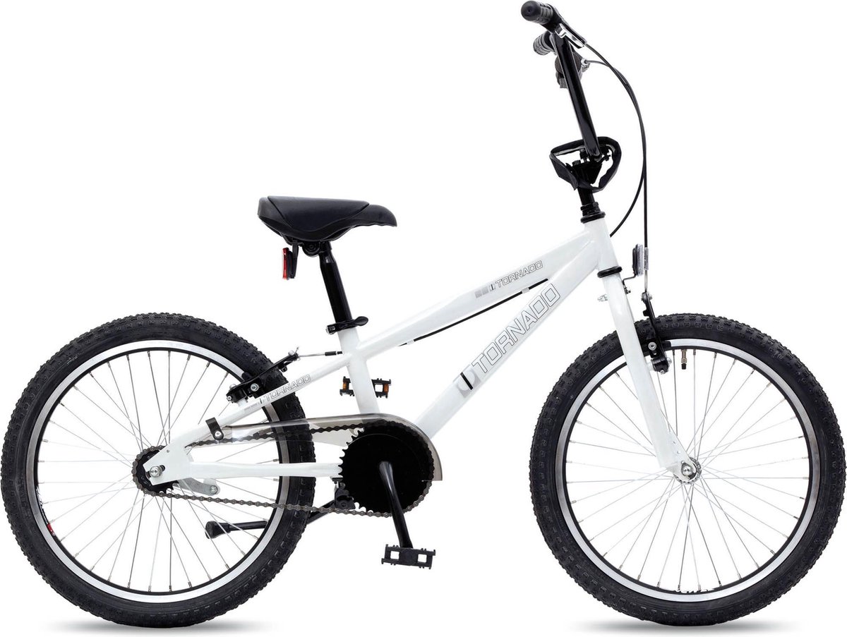 Tornado Crossfiets BMX - 20 inch - Wit Kinderfiets kopen online
