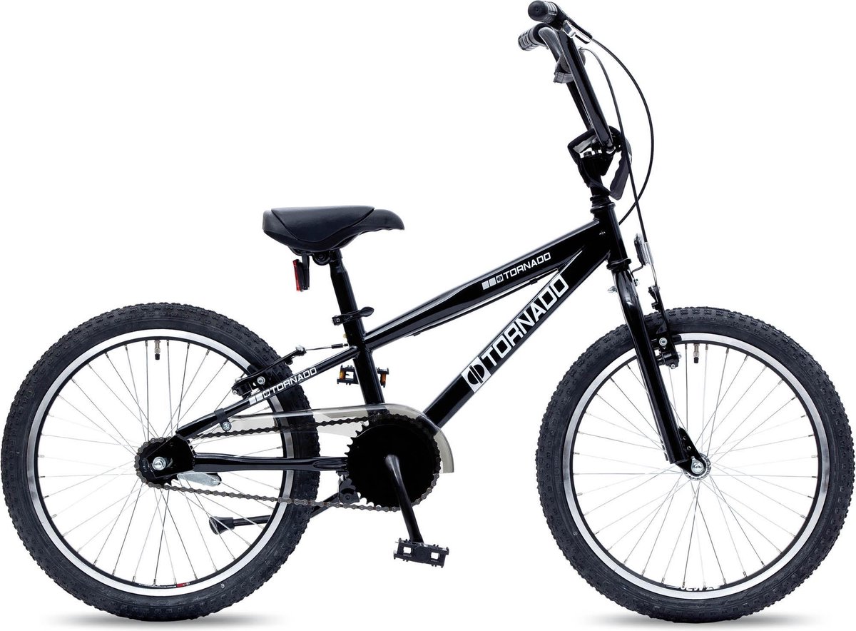 Tornado Crossfiets BMX - 20 inch - Zwart Kinderfiets kopen online
