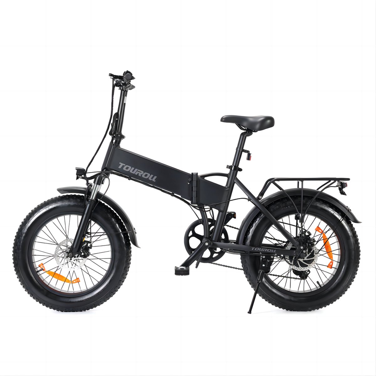 Touroll S1 Elektrische Fat Bike met 20'×4.0' dikke banden, 60Nm koppel, 15.6Ah accu, Shimano 7 versnellingen Fiets (elektrisch) kopen online