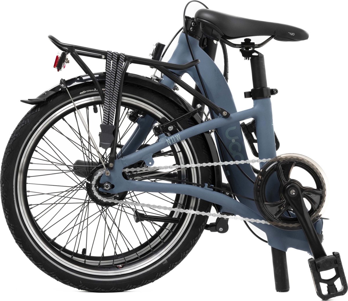 ugo low entry now i7 vouwfiets prussian blue
