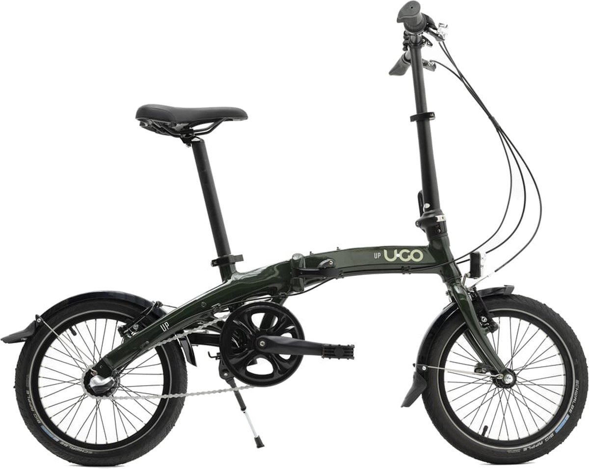 ugo vouwfiets up 16 i3 moss green