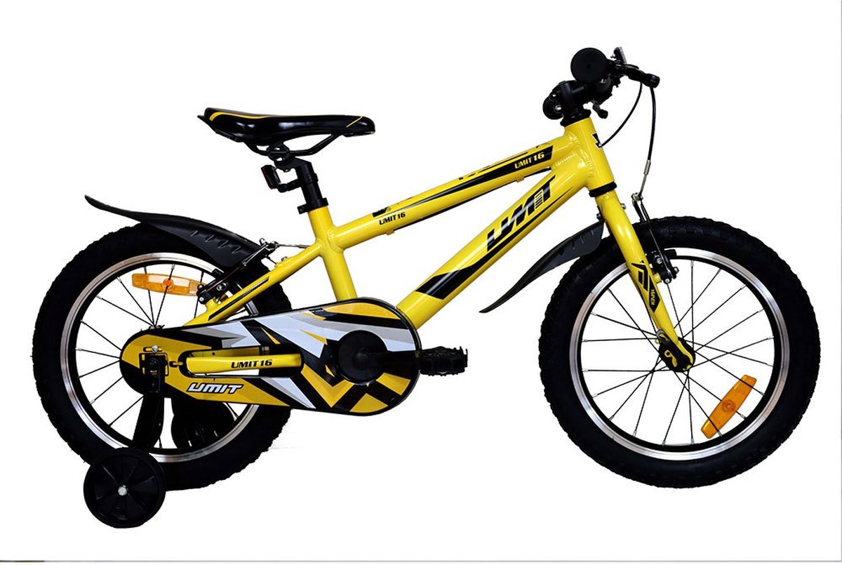 umit 160 16 fiets geel jongen
