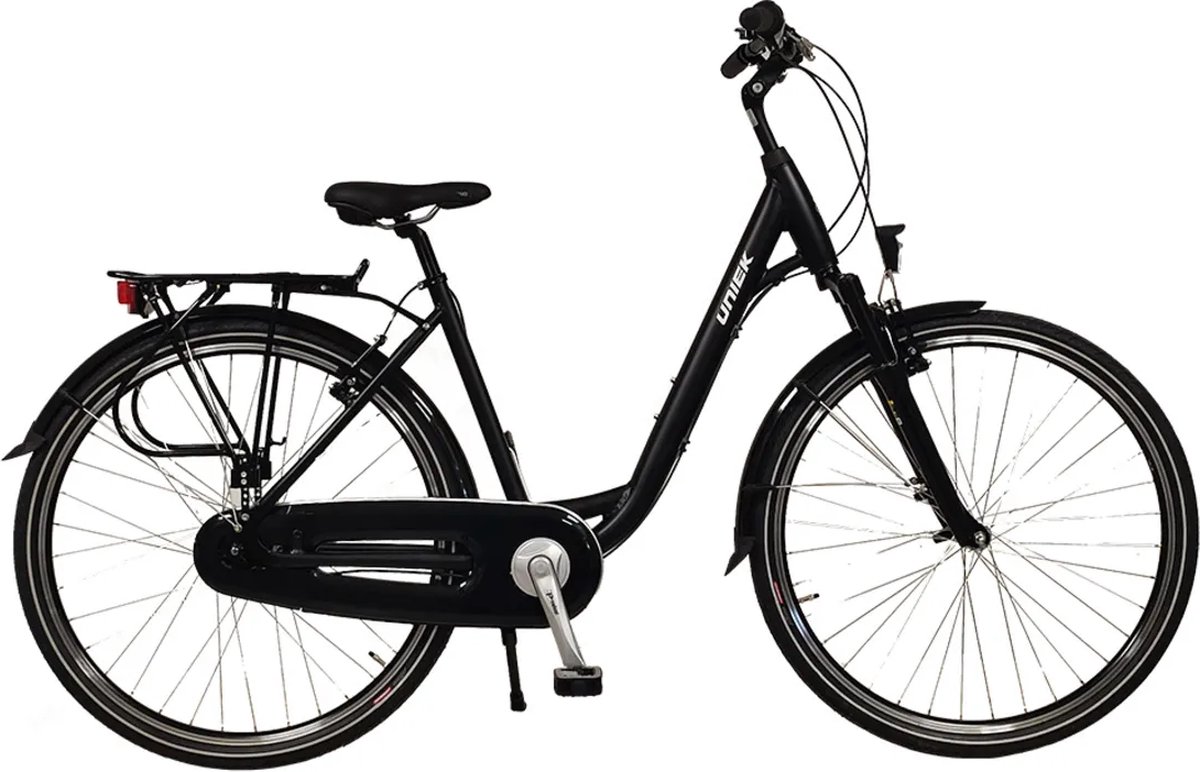 uniek padova dames stadsfiets 28 n7 zwart