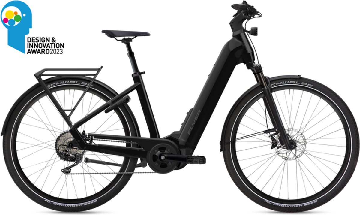 Upstreet 7.10 Comfort Xl Pearl Black Gloss (750 Wh Fiets (elektrisch) kopen online