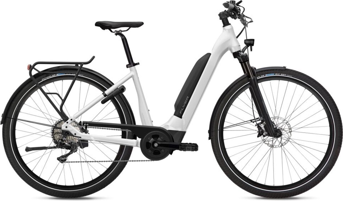 Upstreet5 7.10 Pearl White Gloss XL Fiets (elektrisch) kopen online
