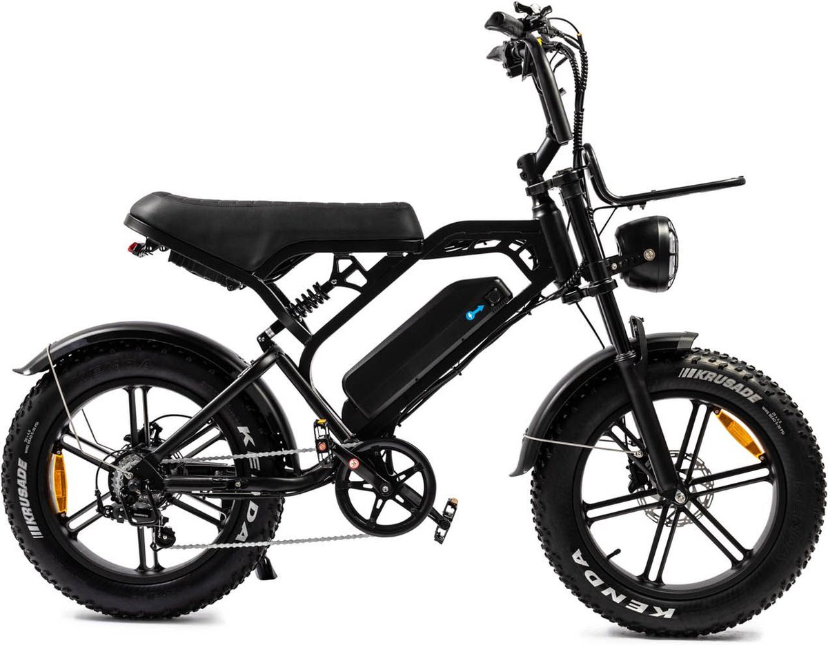 v20 2 0 pro 2024 elektrische fatbike 250w zwart