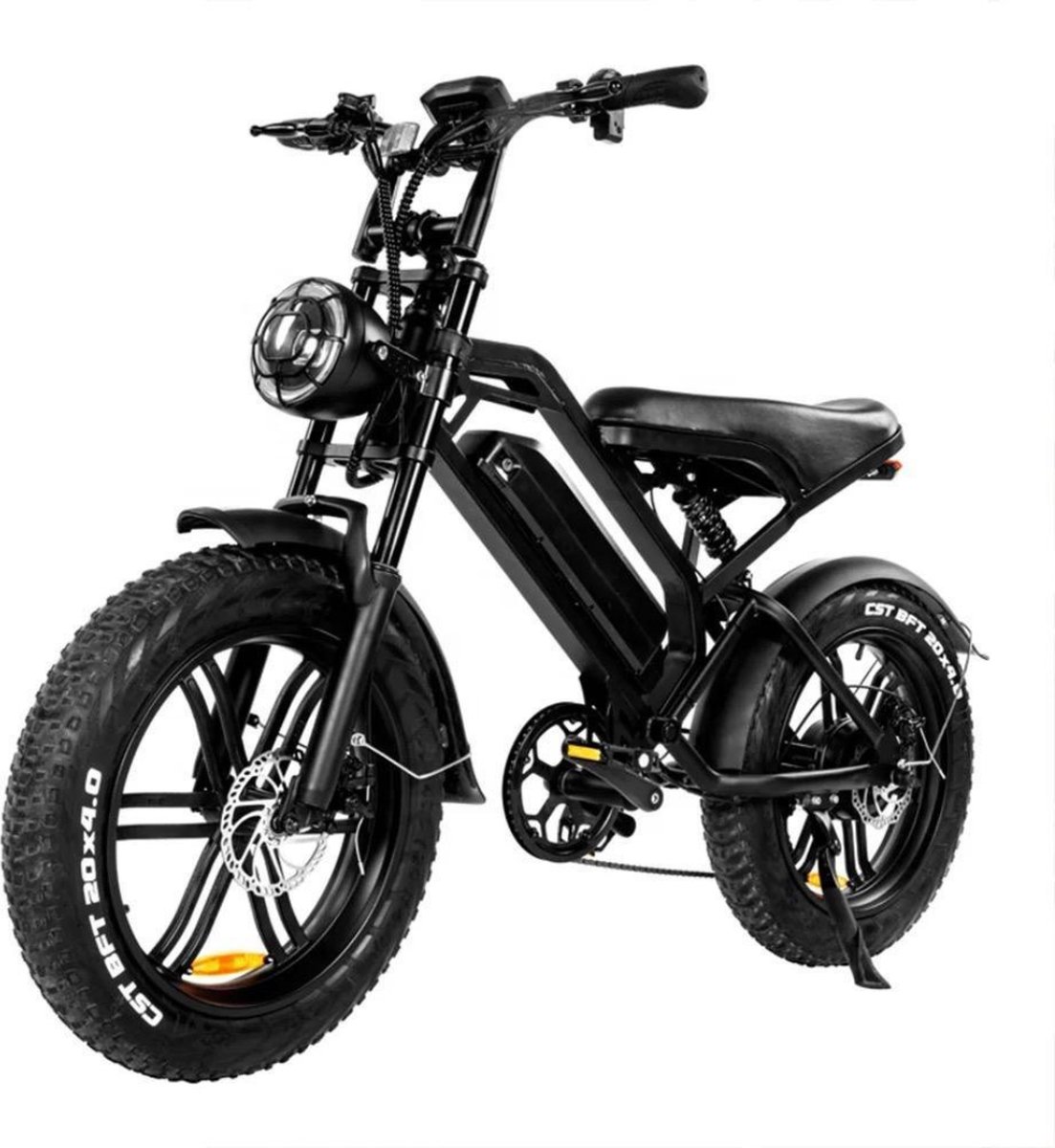 V20 - Rijklaar - Fatbike - Elektrische Fatbike - Elektrische Fiets - E Bike - Zwart Fiets (elektrisch) kopen online