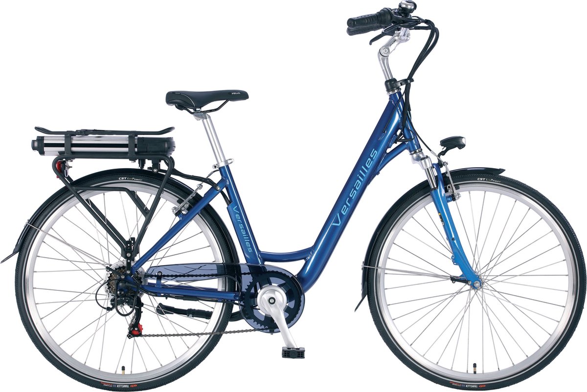 VERSAILLES 28 INCH E-BIKE LADY H46 > 6 SPEED BLUE Fiets (elektrisch) kopen online