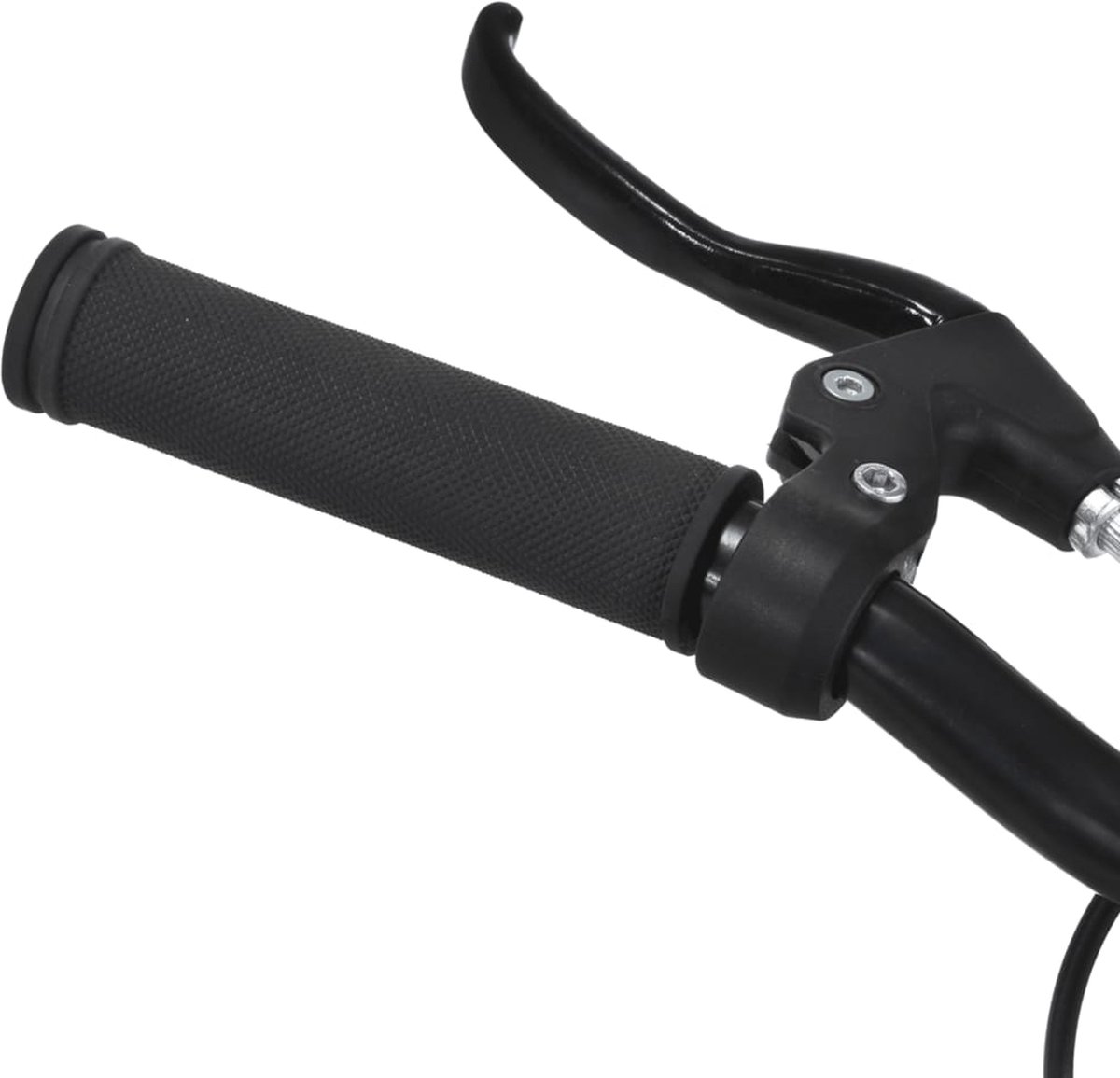 vidaXL - Fiets - met - vaste - versnelling - 700 - c - 51 - cm - wit - en - zwart Fiets kopen online