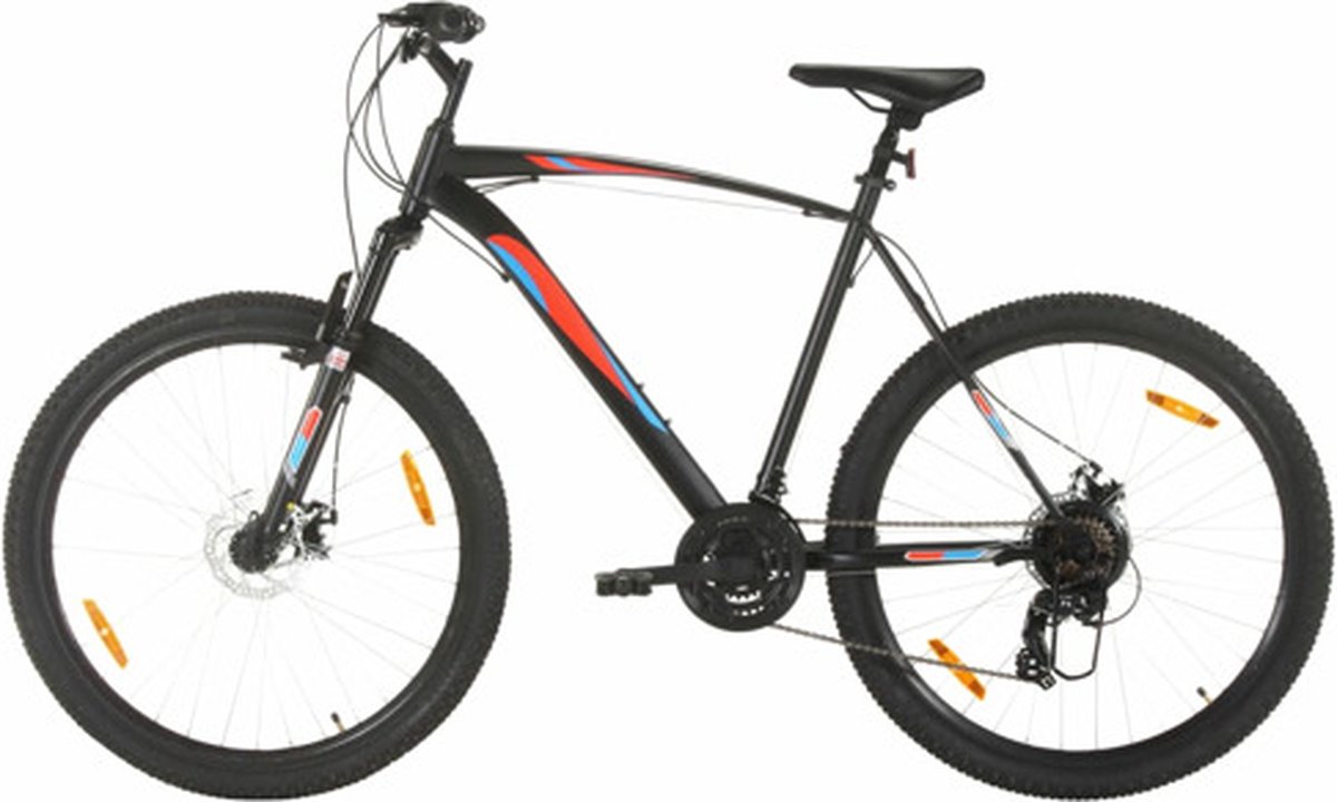 vidaxl mountainbike 21 versnellingen 29 inch wielen 53 cm frame zwart