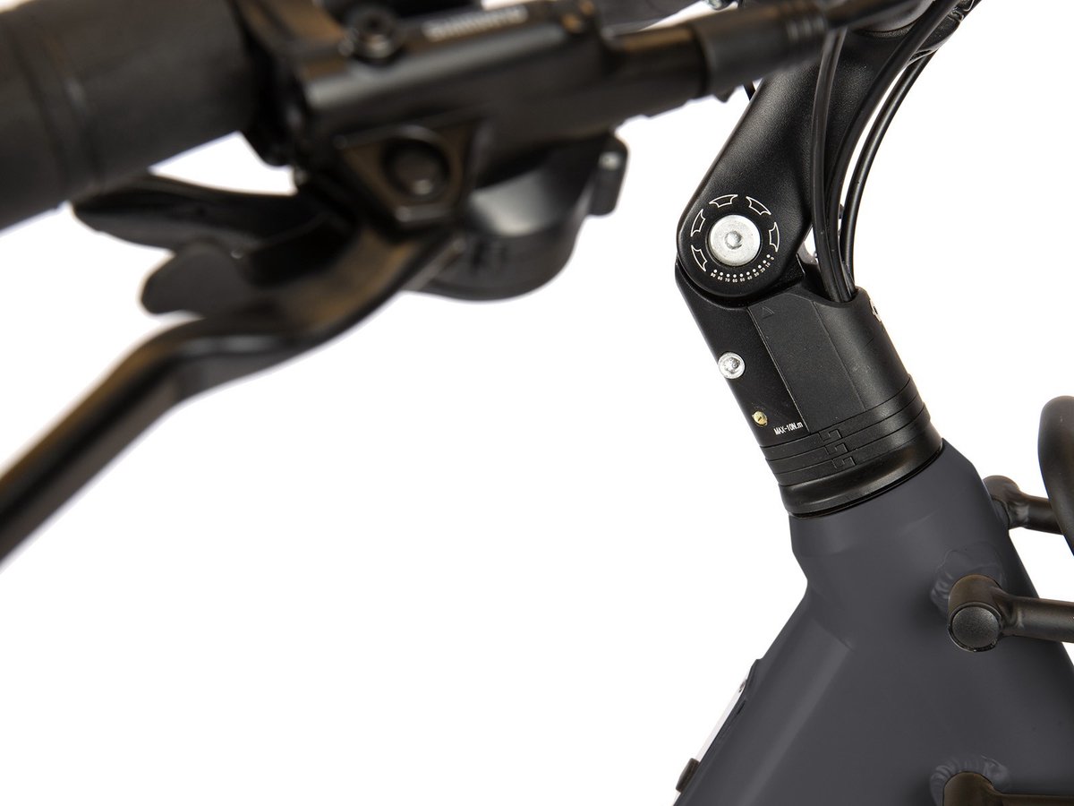 Villette Extreme RM, city-ebike 13Ah 8sp 27.5 inch Dark Grey Fiets (elektrisch) kopen online