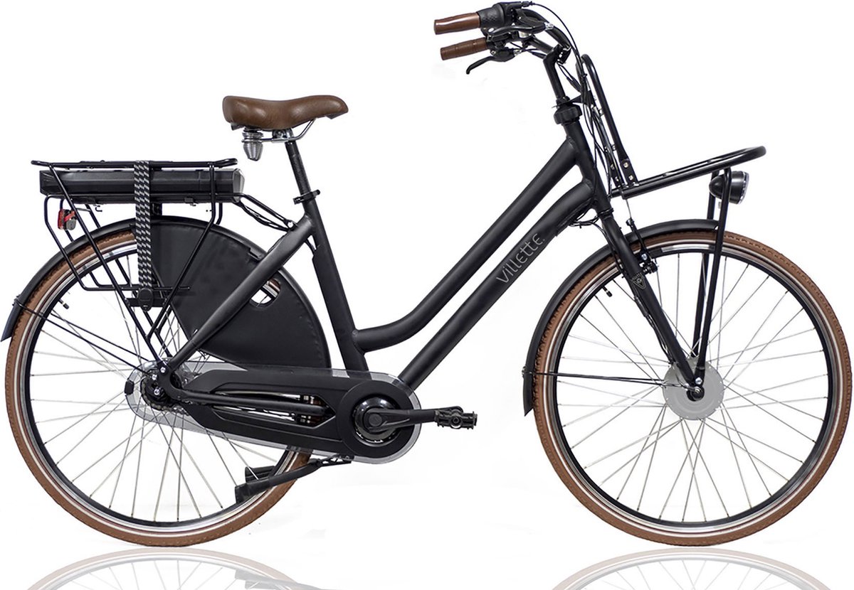 villette l urban elektrische transportfiets 13ah nexus 7 28 inch zwart