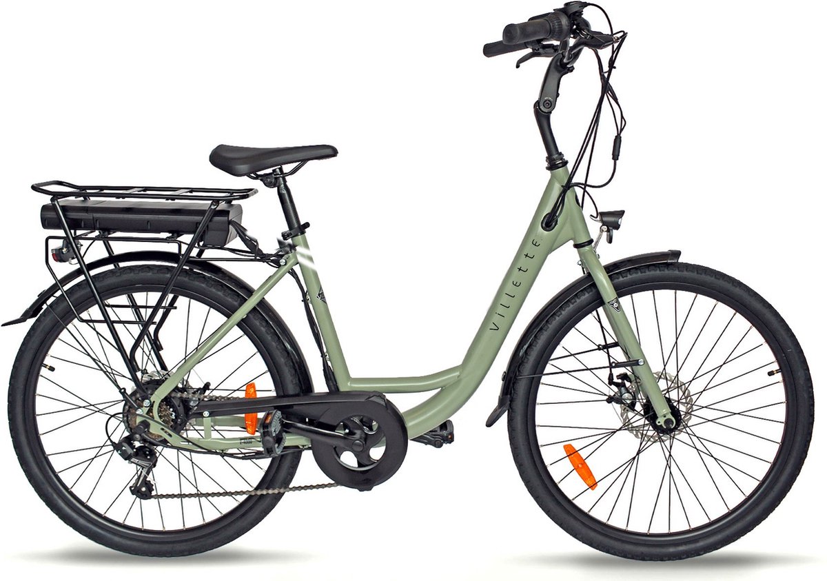 Villette le Debutant Plus, elektrische fiets, 26 inch, 7 versnellingen, groen Fiets (elektrisch) kopen online