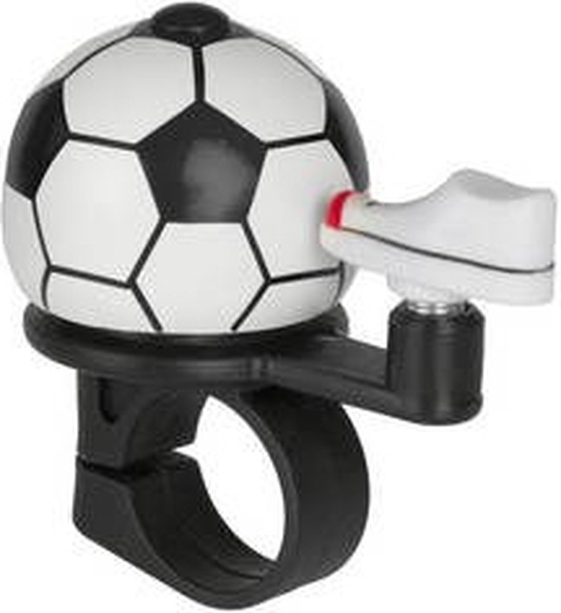 Voetbal bel zwart/wit Fiets kopen online