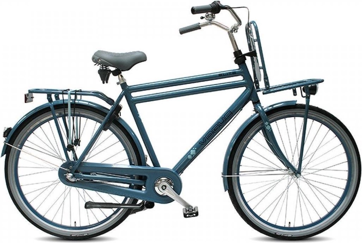 vogue elite fiets mannen blauw 50 cm
