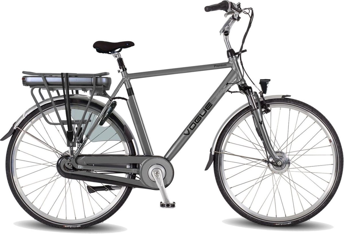 Vogue Premium - Fiets (elektrisch) - Mannen - Matgrijs - 56 Fiets (elektrisch) kopen online
