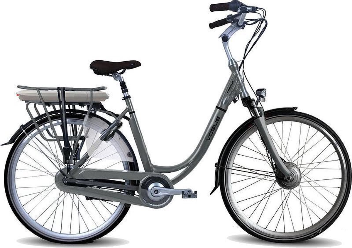Vogue Premium - Fiets (elektrisch) - Vrouwen - Matgrijs - 48 Fiets (elektrisch) kopen online